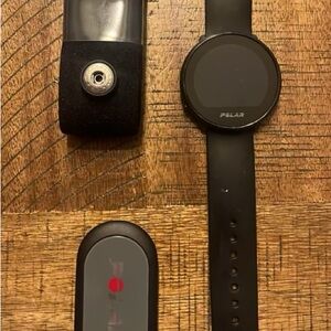 Polar Ignite 2 Watch & Polar H9 Heart Monitor w/charger not shown